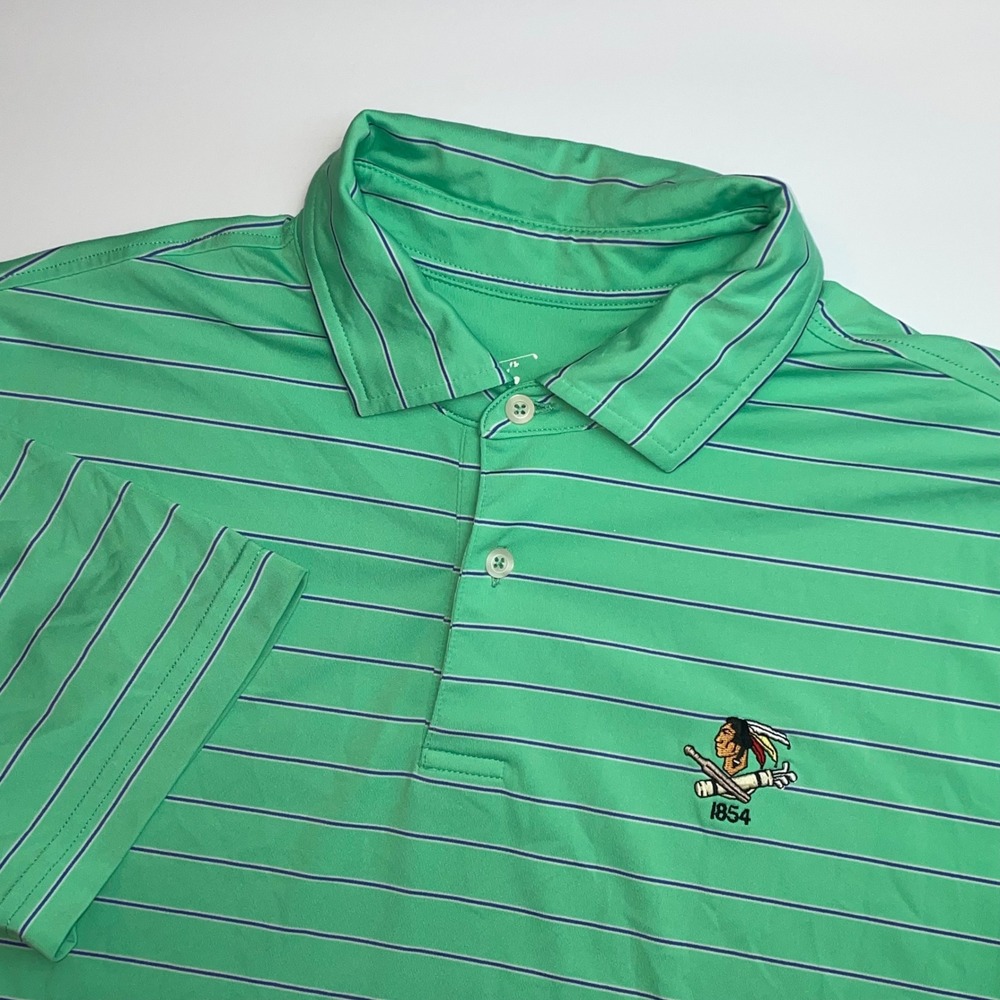 Fairway & Greene Performance Golf Polo Shirt Sz Medium Philadelphia Cricket Club